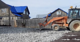Отсыпка участка Муравленко, цена от 211 р./куб.